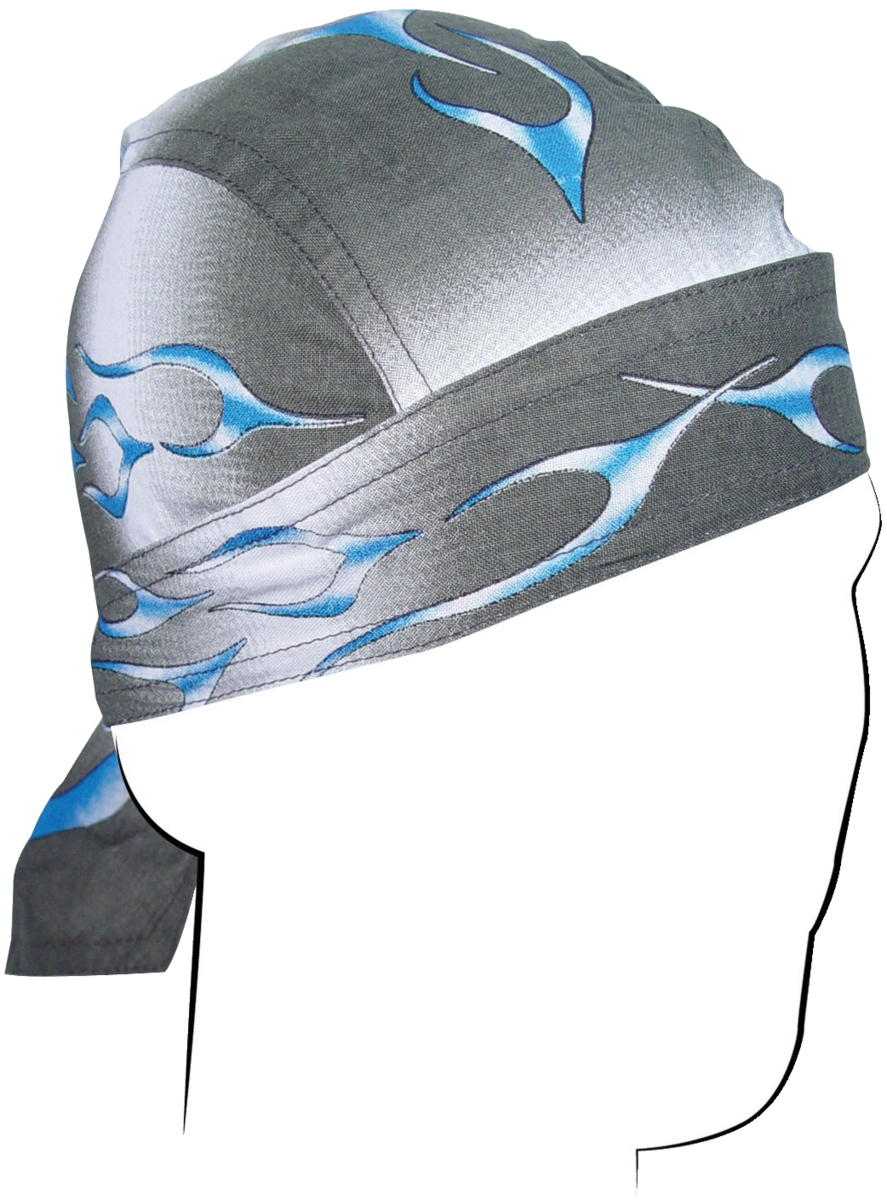 ZAN HEADGEAR FLYDANNA BLUE FLAMES Z354