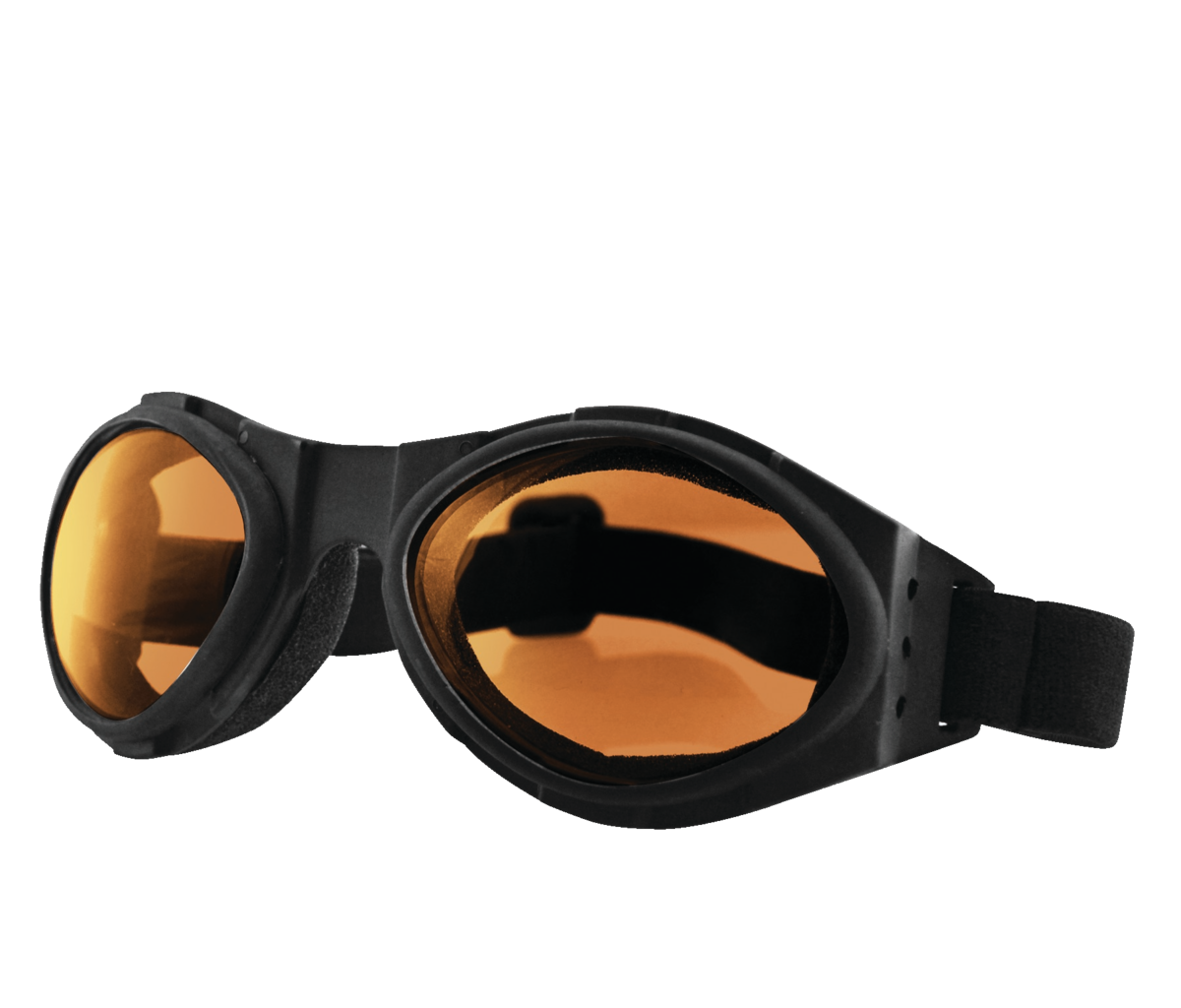 ZAN HEADGEAR BOBSTER BUGEYE GOGGLES AMBER LENS BA001A