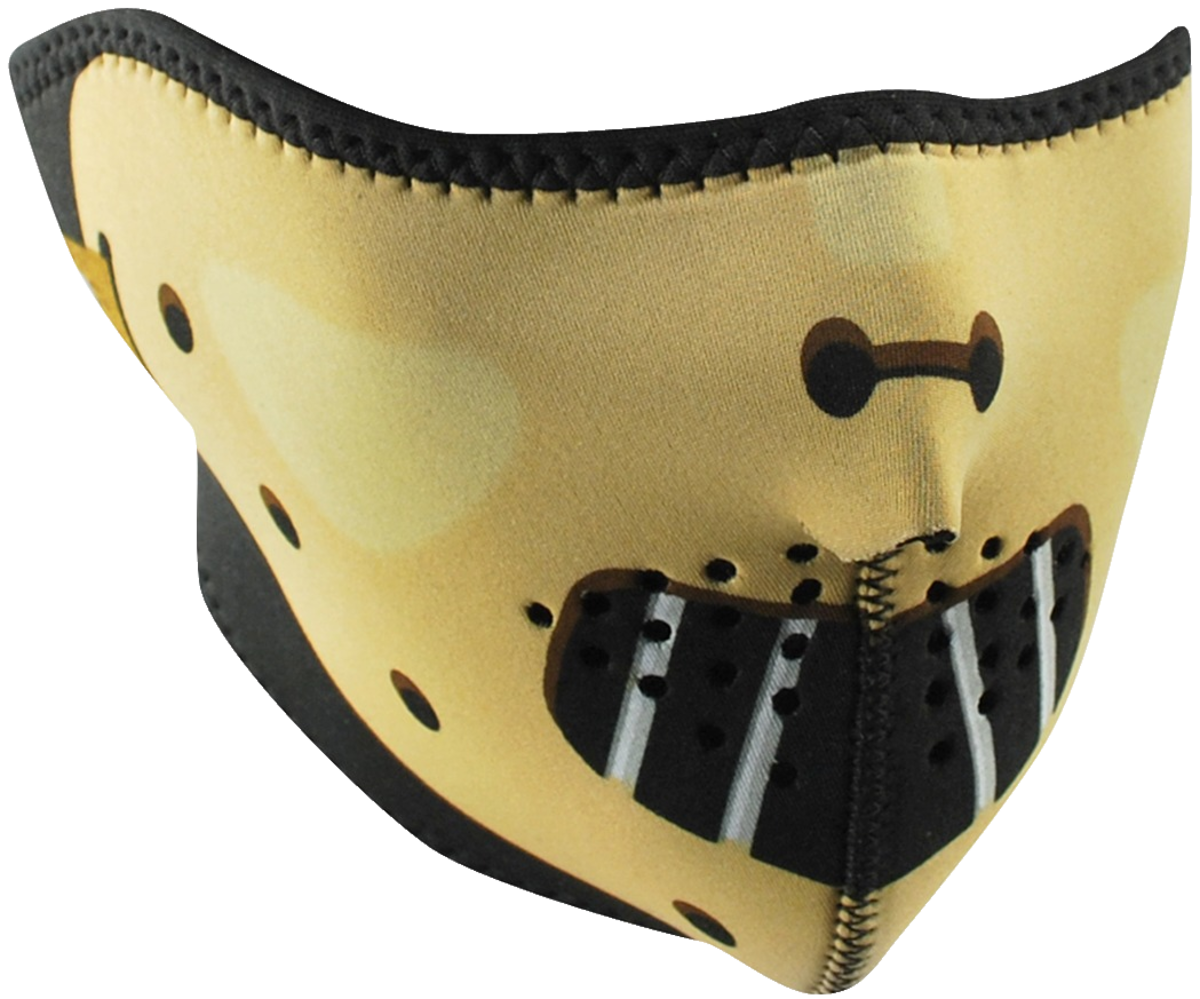 ZAN HEADGEAR NEOPRENE 1/2 FACE MASK HANNIBAL WNFM038H