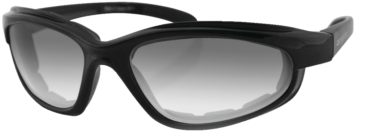 ZAN HEADGEAR FAT BOY SUNGLASS BLK FRAME ANTI-FOG SM EFB001SB