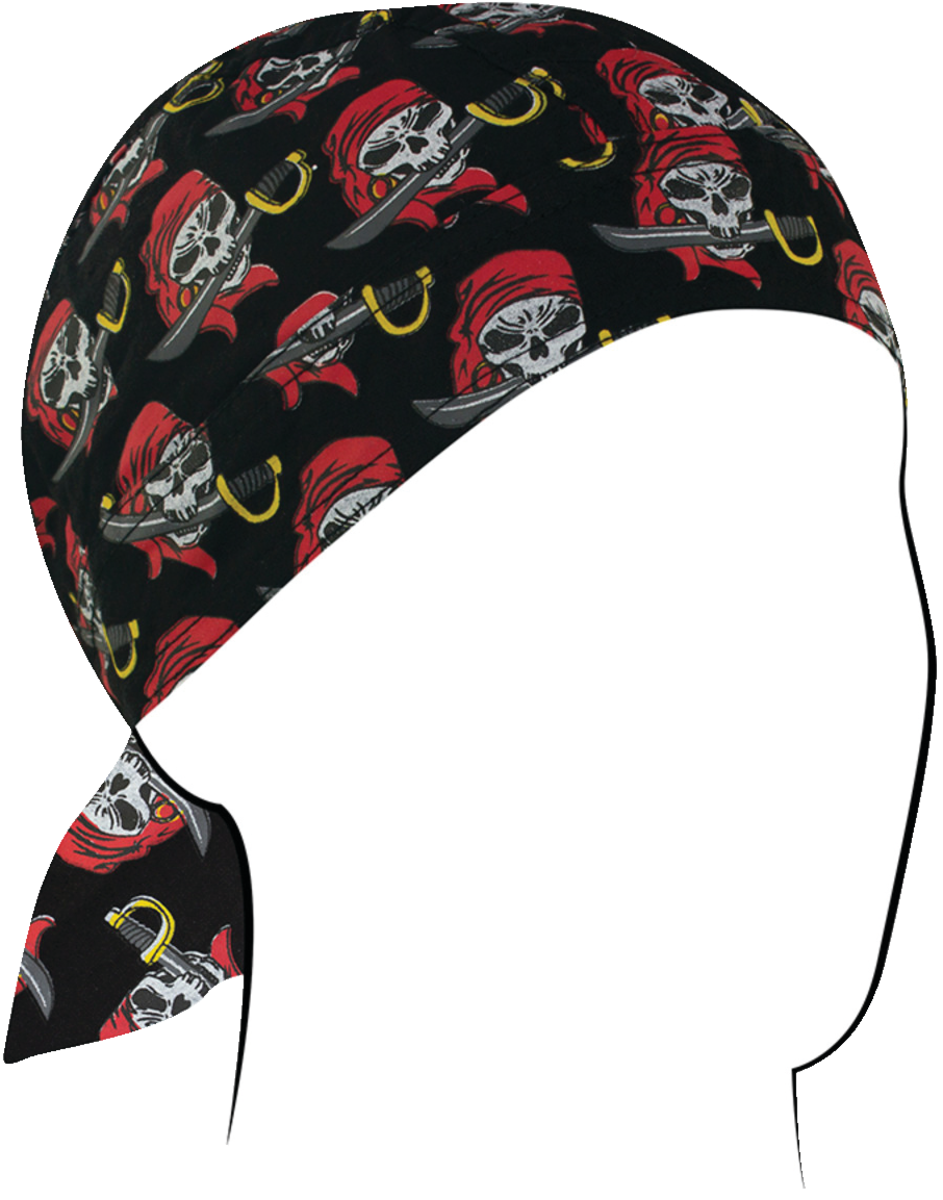 ZAN HEADGEAR FLYDANNA COTTON GRAY PIRATE Z584
