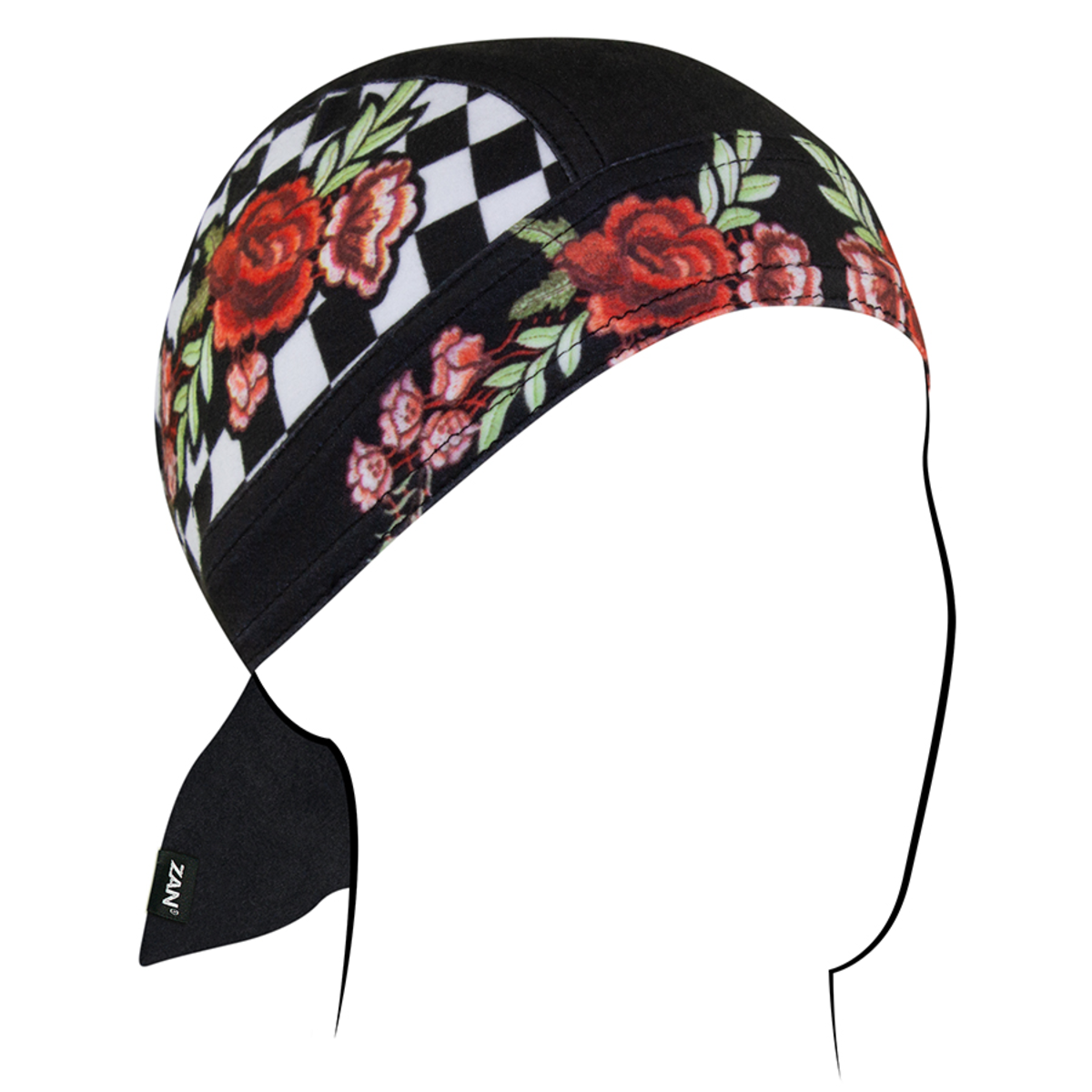 ZAN HEADGEAR FLYDANNA SPORTFLEX SERIES CHECKERED FLOR ZL421