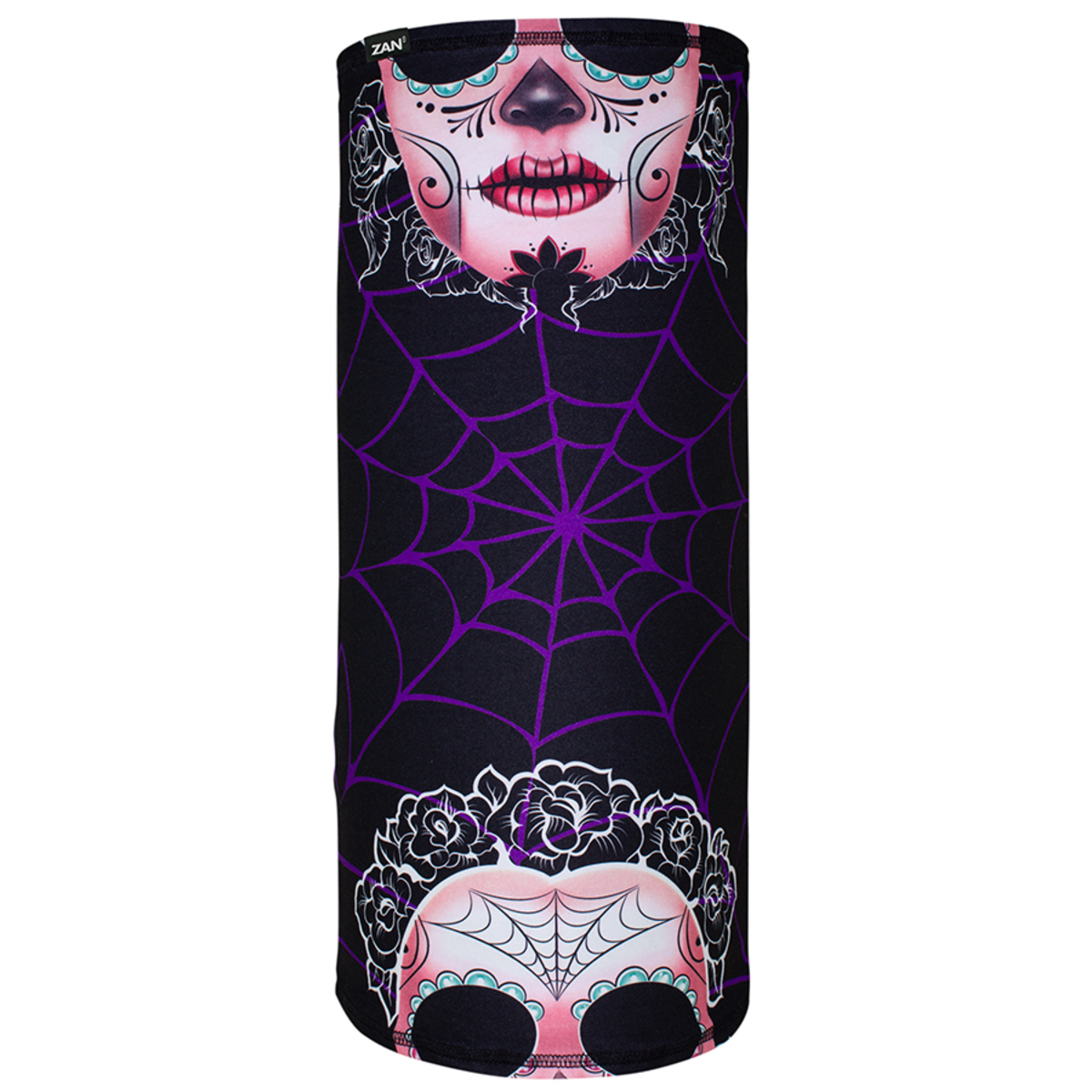 ZAN HEADGEAR MOTLEY TUBE SPORTFLEX SERIES SUGAR SKULL TL108