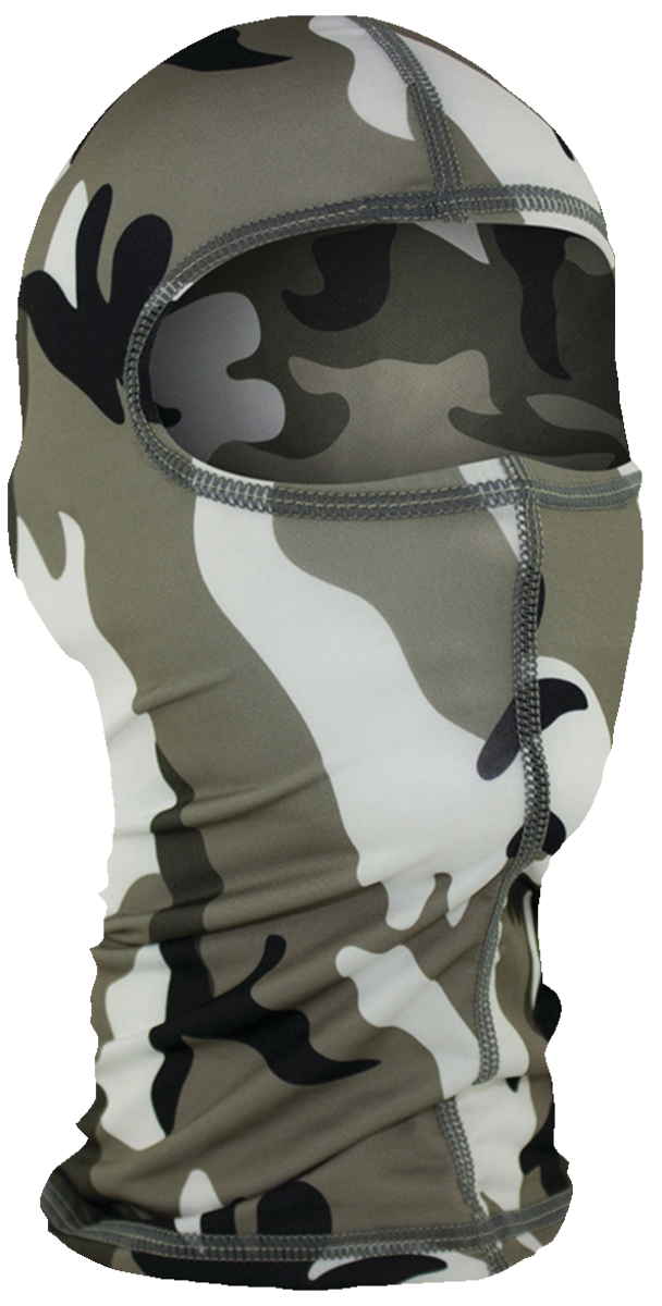 ZAN HEADGEAR BALACLAVA POLYESTER URBAN CAMO WBP202