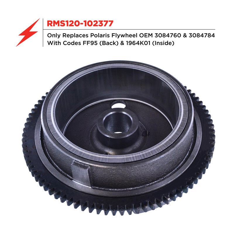 RMS FLYWHEEL POL SPORTSMAN 300/400 L 94-03 RMS120-102377