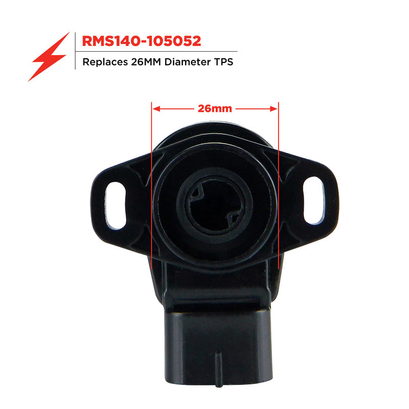 RMS THROTTLE SENSOR POL SPMAN/RANGER 325-850 06-19 RMS140-105052