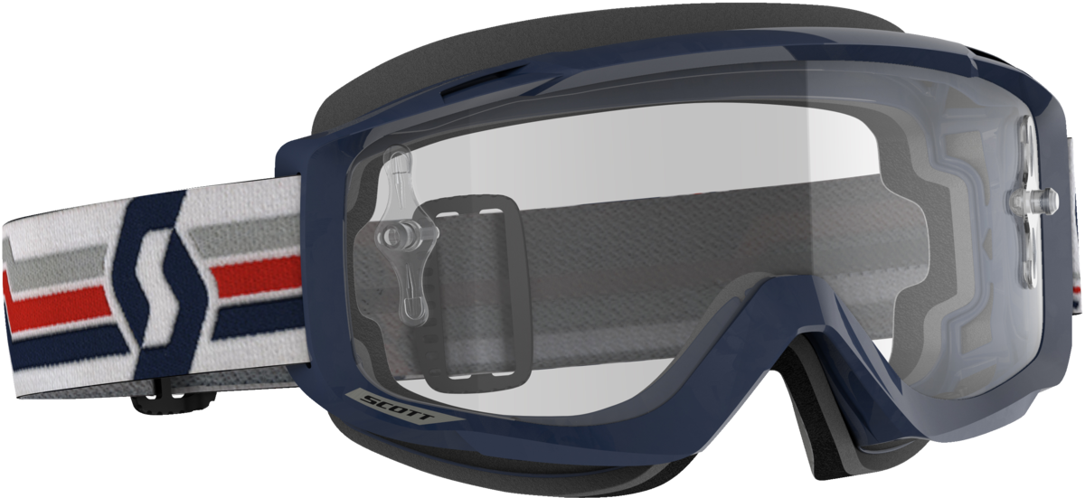 SCOTT SPLIT OTG BLUE/WHT CLEAR 272834-1006113