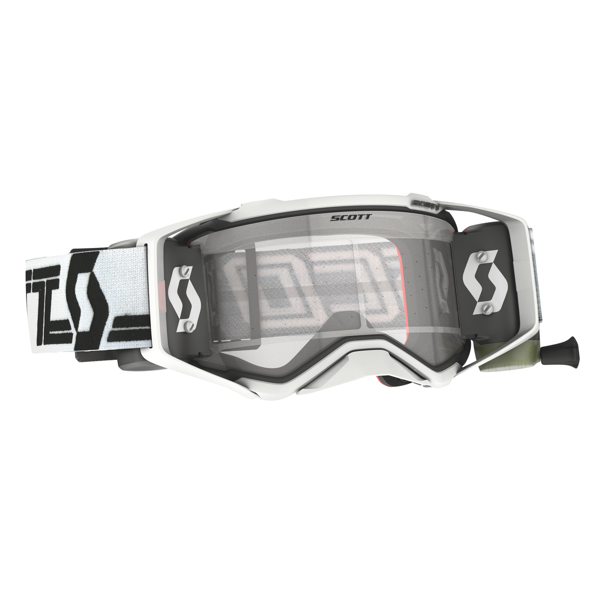 SCOTT PROSPECT SUPER WFS WHT/BLK W/CLEAR WORK 278595-1035113