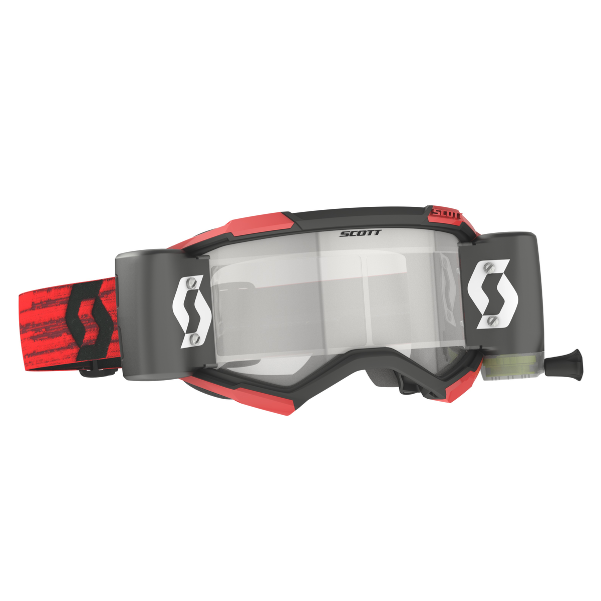 SCOTT FURY WFS DARK RED W/CLEAR WORK 278596-0084113