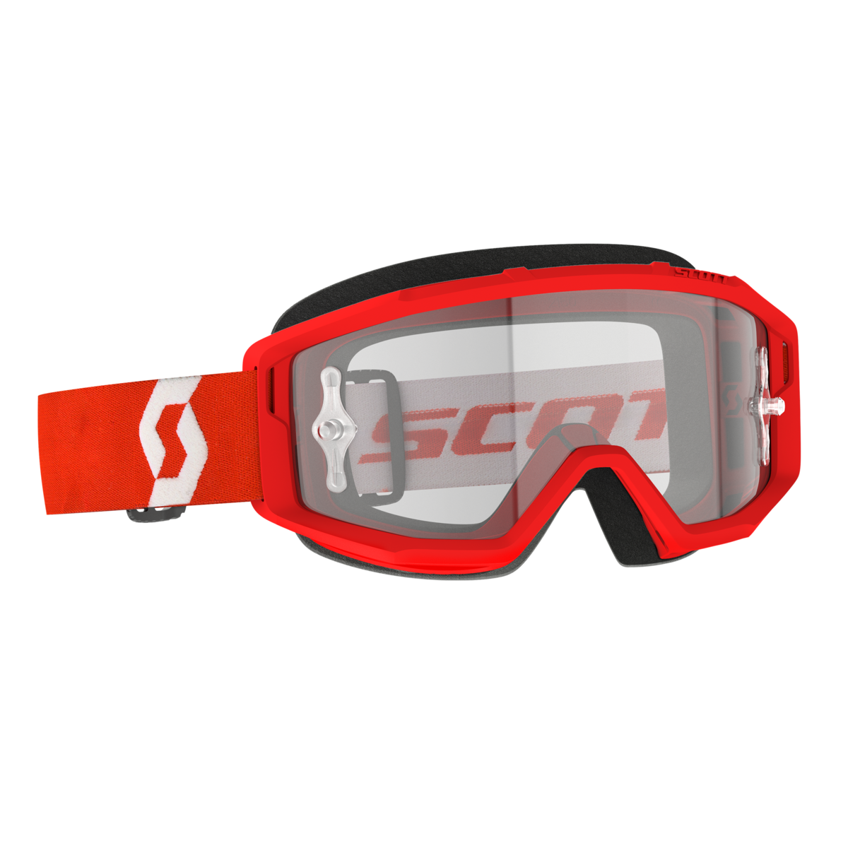 SCOTT PRIMAL RED/WHT W/CLEAR WORKS 278598-1005113