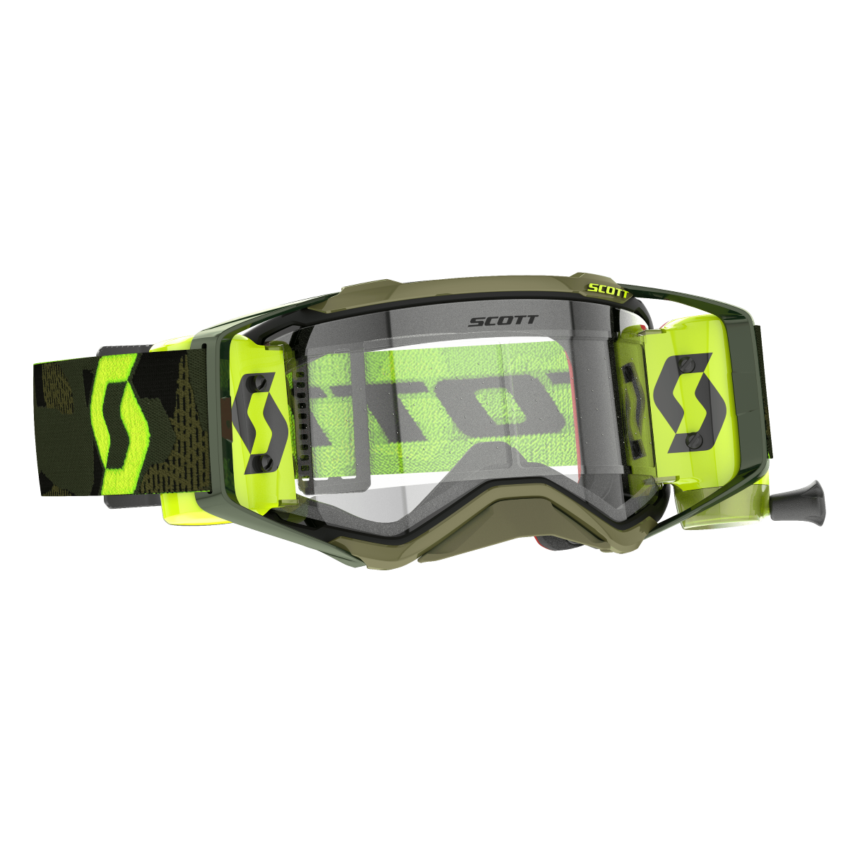 SCOTT PROSPECT SUPER WFS KAKI /NEON YEL 278595-7701113