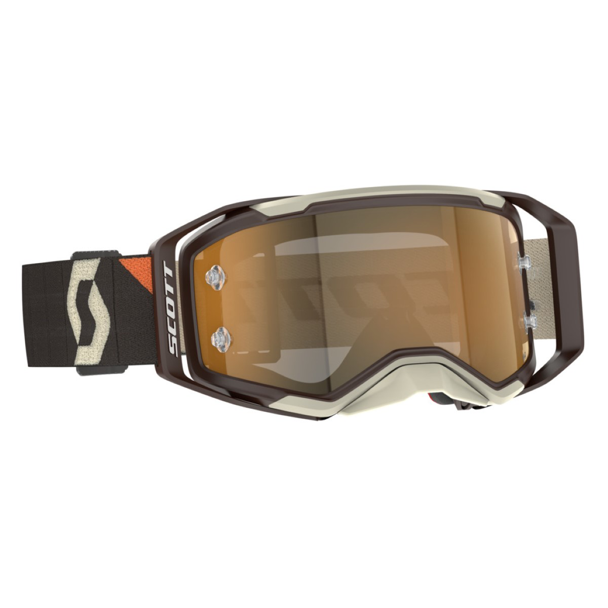 SCOTT PROSPECT 2.0 AMP BRN/ BEIGE GOLD CHRM 421478-7699324