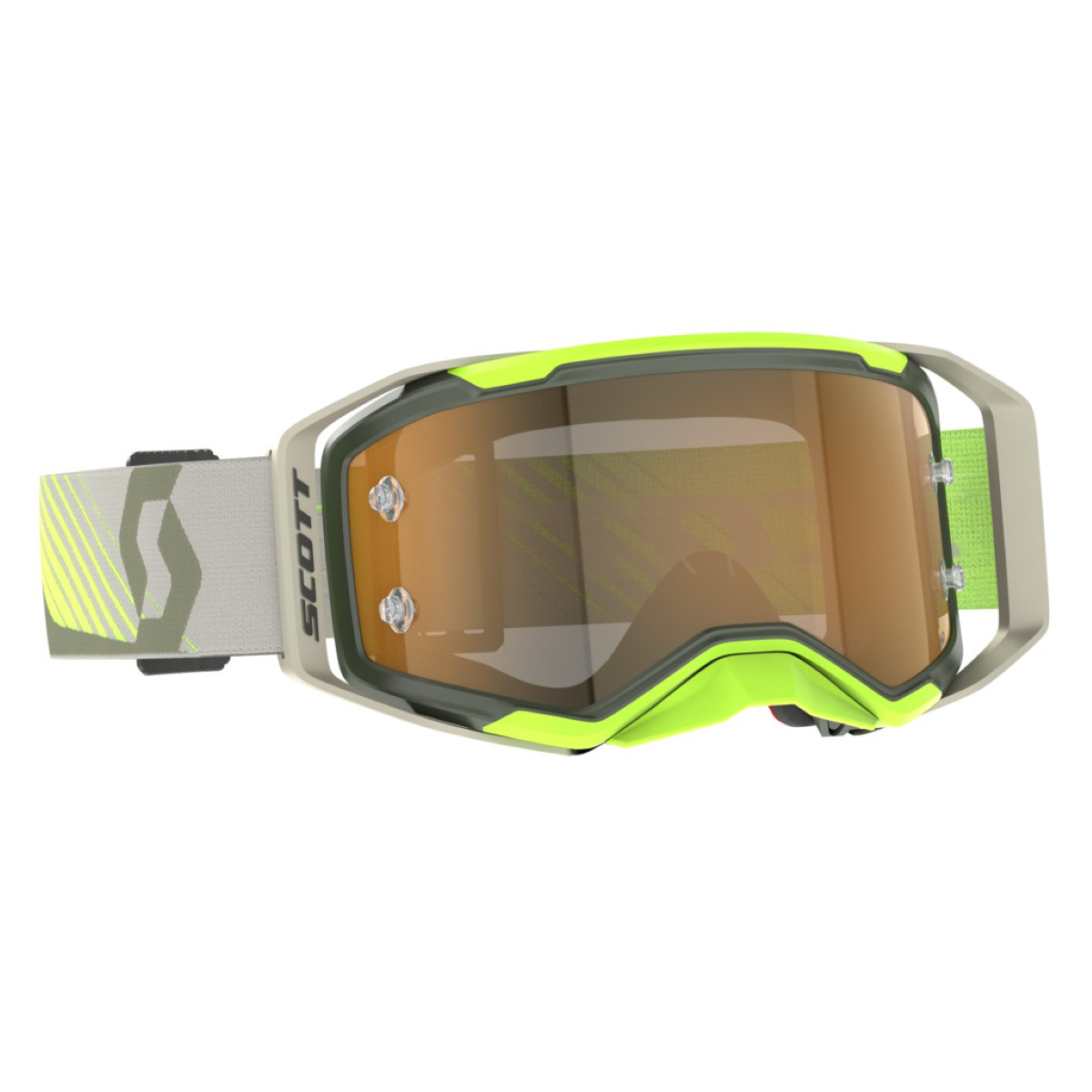 SCOTT PROSPECT 2.0 AMP KAKI/NEON YEL GOLD CHR 421478-7701324