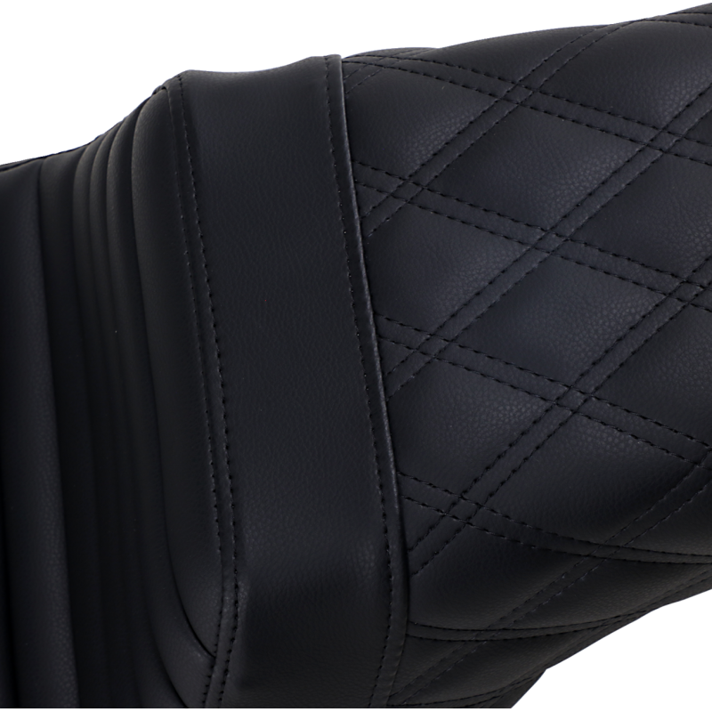 SADDLEMEN SEAT STEPUP TR & LS BLCK 806-04-176