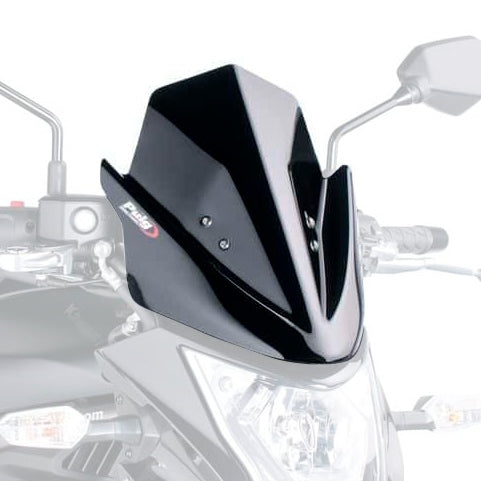 PUIG WINDSHIELD NAKED NG BK KAWA PUIG 5997N
