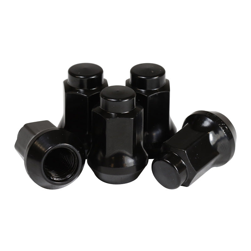 TOXIC WHEEL NUT M10X1.25 BLACK HEX HEAD 14MM (BOX/16) 3632013