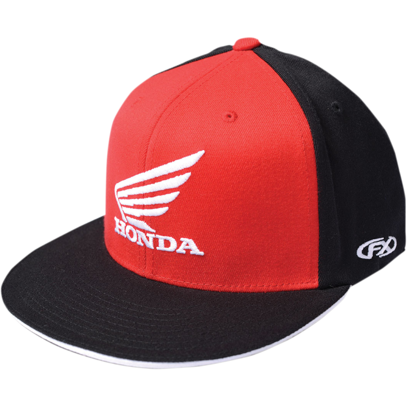 FACTORY EFFEX APPAREL HAT HONDA BIG RD/BLK L/XL 15-88346