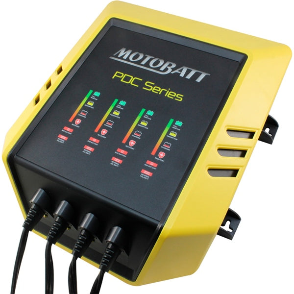 MOTOBATT BATTERY CHARGER 2A 4 BANK MOTOBATT PDC4x2A