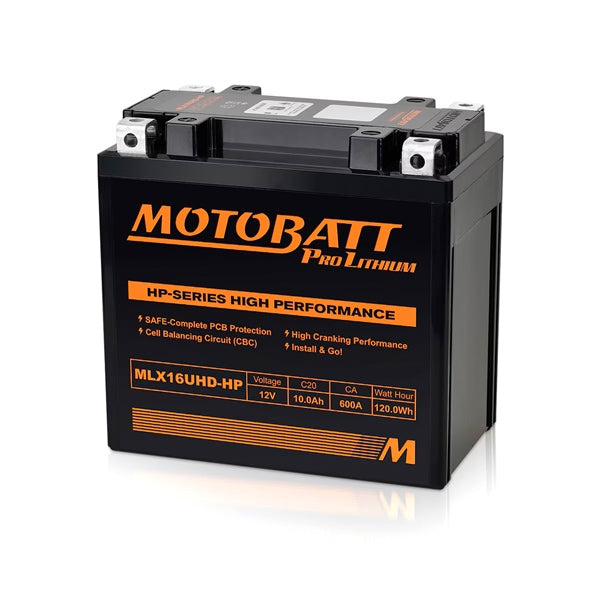 MOTOBATT MLX16UHD-HP BATTERY PRO LITHIUM MOTOBATT MLX16UHD-HP