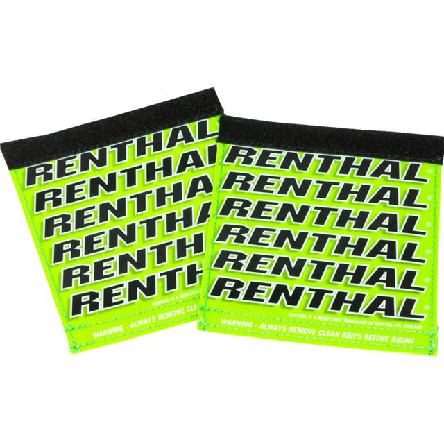 RENTHAL TEAM CLEAN GRIP GRN/WHT/BLK G256