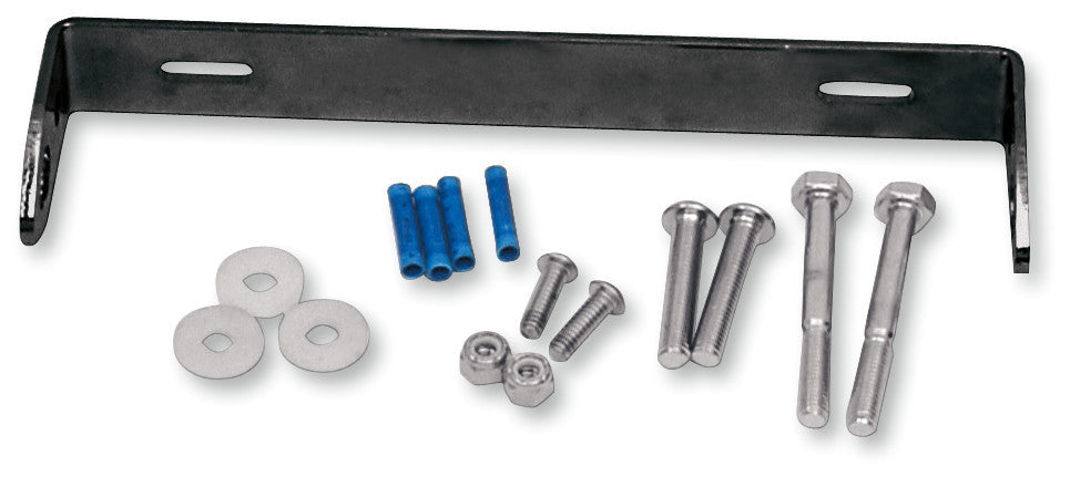 SADDLEMEN UNIVERSAL TURN SIG RELOC LIC PLAT BRACKT 2020-0348