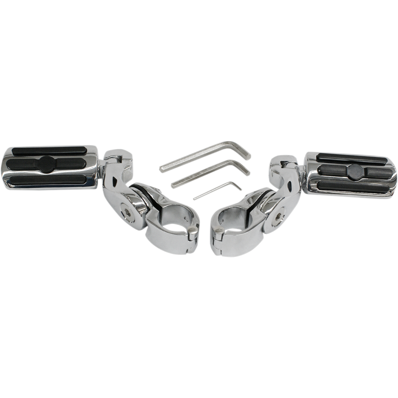 RIVCO PRODUCTS HIGHWAY PEGS MNT CHROME MV115