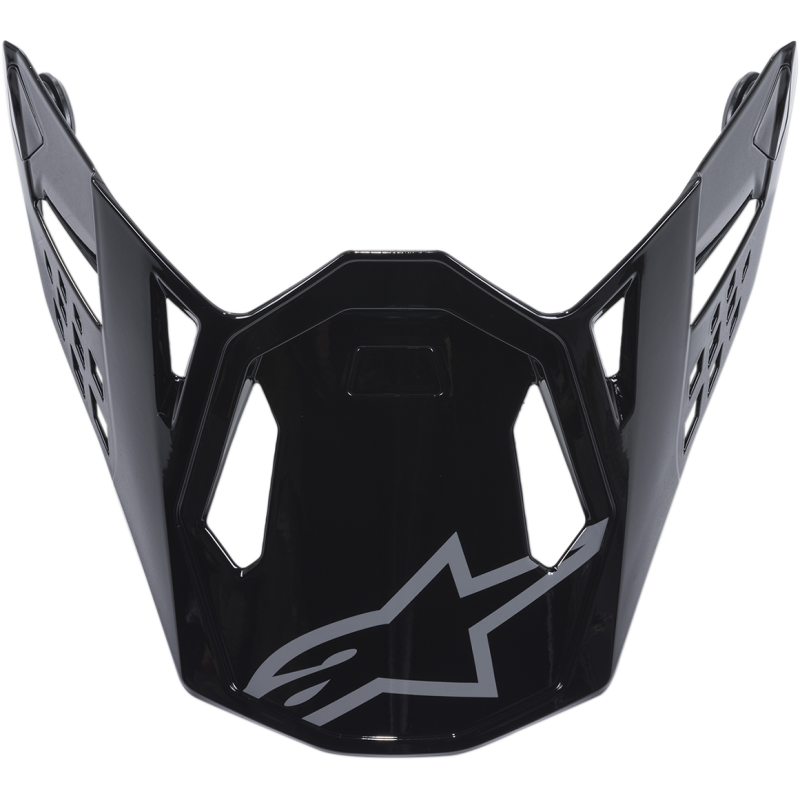 ALPINESTARS VISOR RADIUM GLOSS BK 8981519-1180