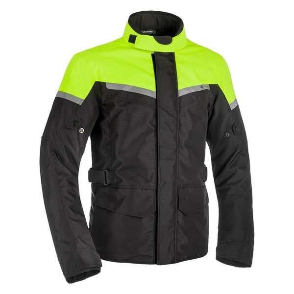 OXFORD PRODUCTS JACKET SPARTAN WP MS LONG BK/FLUO M SM210102M