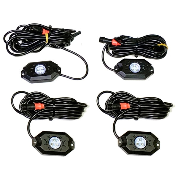 QUAKELED ROCK LIGHT RGB 4 PCS QUAKELED QTL923