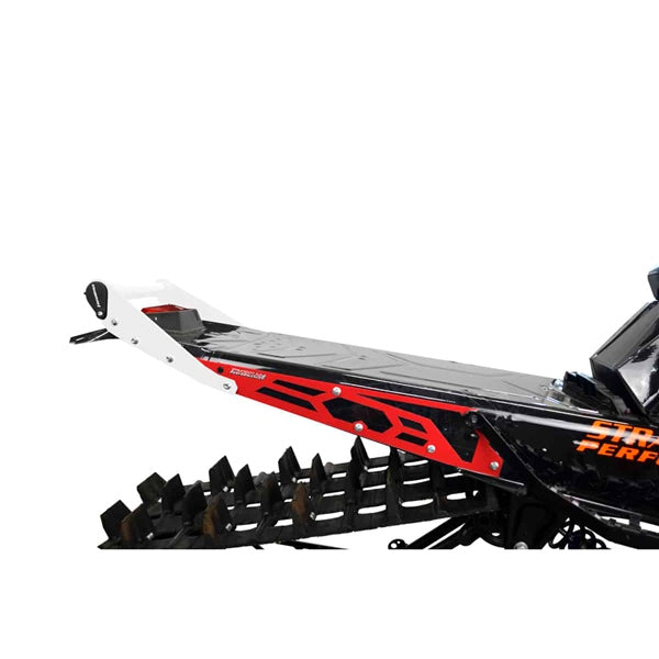 STRAIGHTLINE PERFORMANCE BUMPER HIDE N GO RR 146" RD POL 182-122-Red