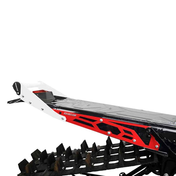 STRAIGHTLINE PERFORMANCE BUMPER HIDE N GO RR 155" RD POL 182-124-Red