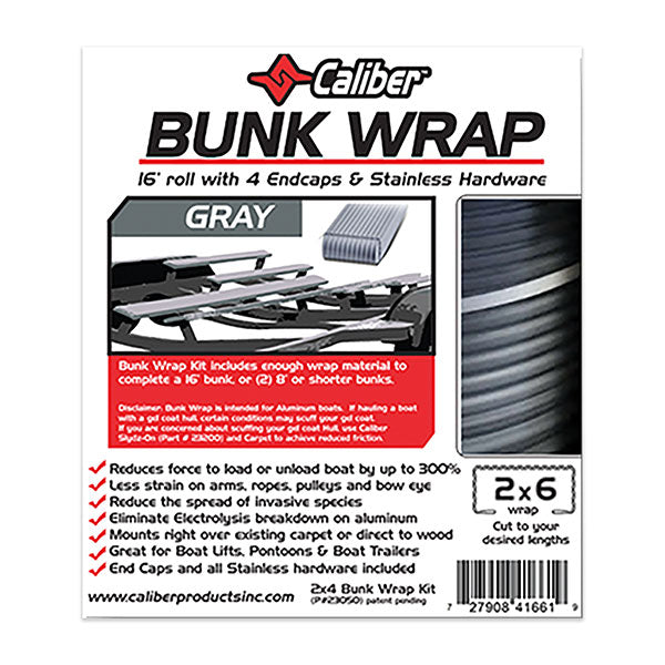 CALIBER BUNKWRAP KIT 16'X2X6" GREY 23052