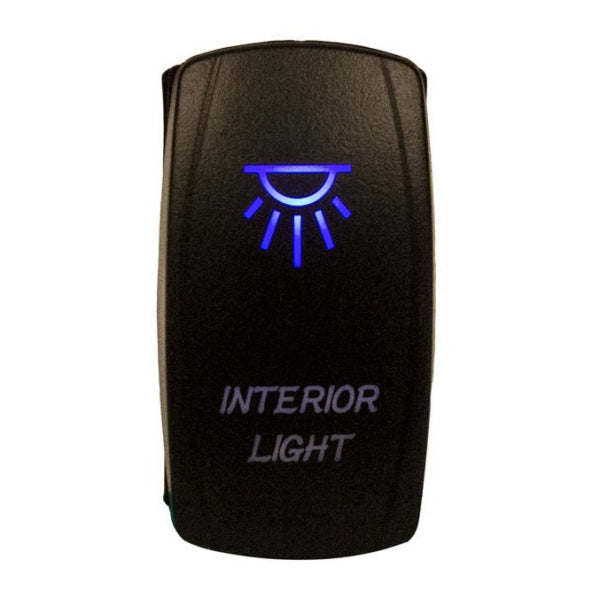 DRAGON FIRE RACING SWITCH ROCKER INT LIGHT ON/OFF BL 521377