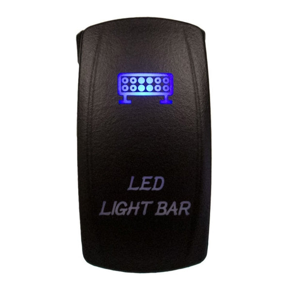 DRAGON FIRE RACING SWITCH ROCKER LED LIGHT ON/OFF BL 521383