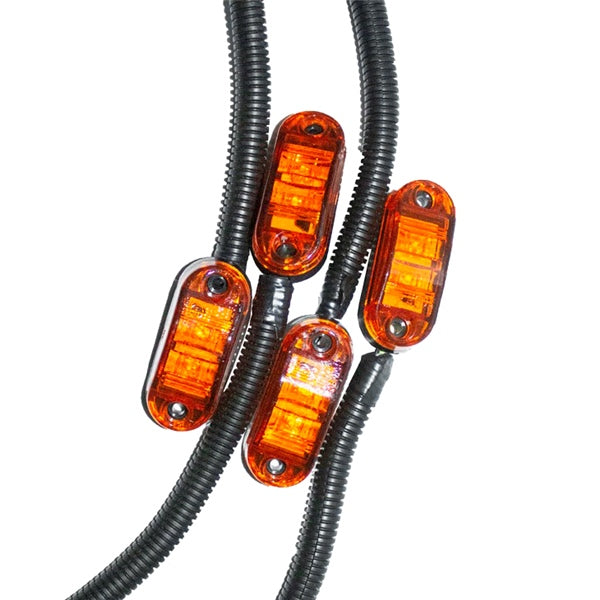 DRAGON FIRE RACING TURN SIGNAL KIT 4 LIGHT UNIVERSAL 522050