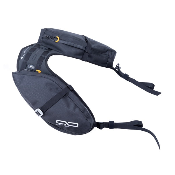 GIANT LOOP SADDLEBAG MOJAVI ZIP BK GIANTLOOP MSB25-Z-B