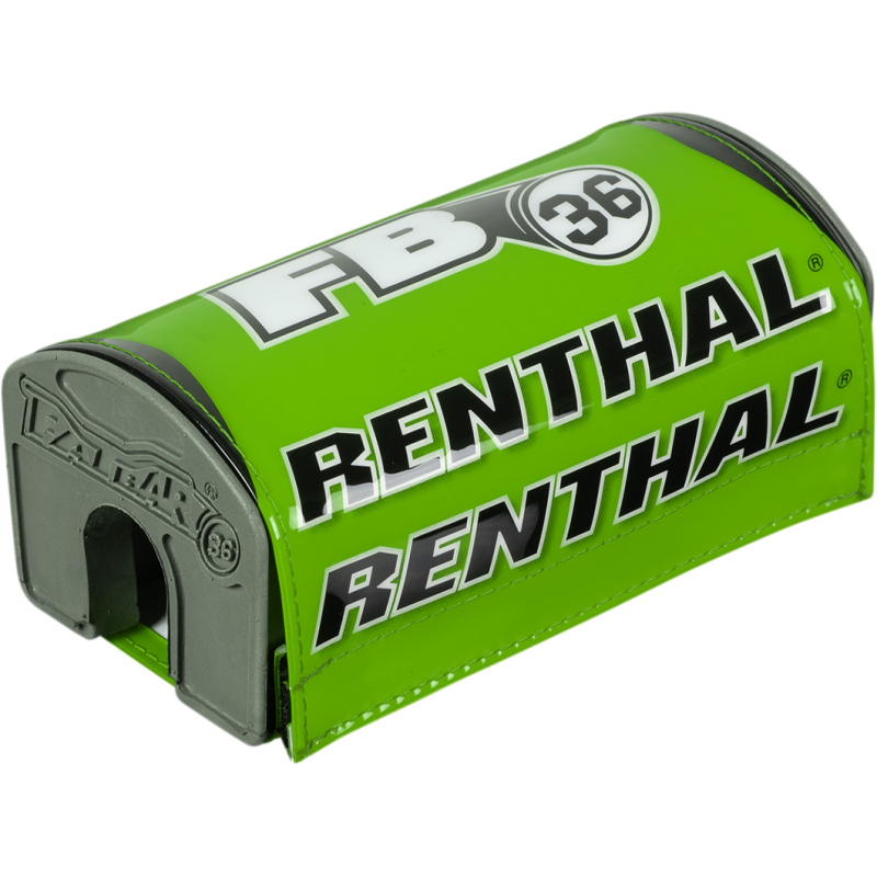 RENTHAL RENTHAL FATBAR36 BAR PAD GREEN/WHITE/BLACK P343 P343