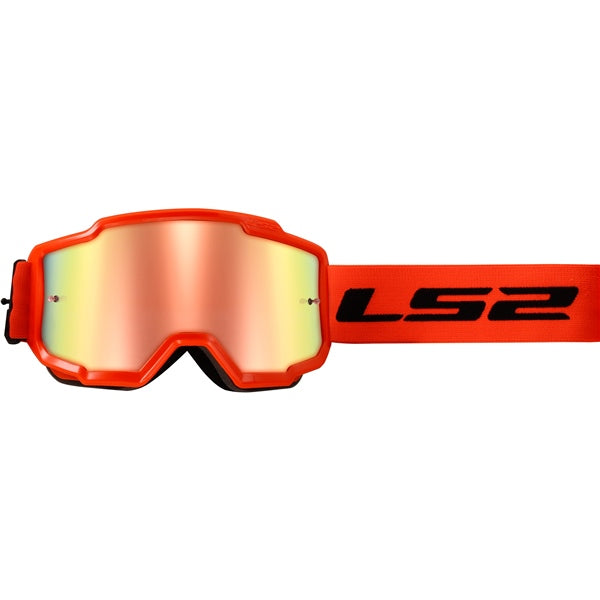 LS2 GOGG CHARGER BK/HI-VIS OG CLR LS2 04-572
