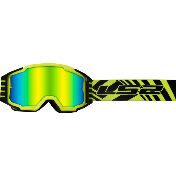 LS2 GOGG CHARGER PRO BK/HIVIS YE HIVIS YE 04-577