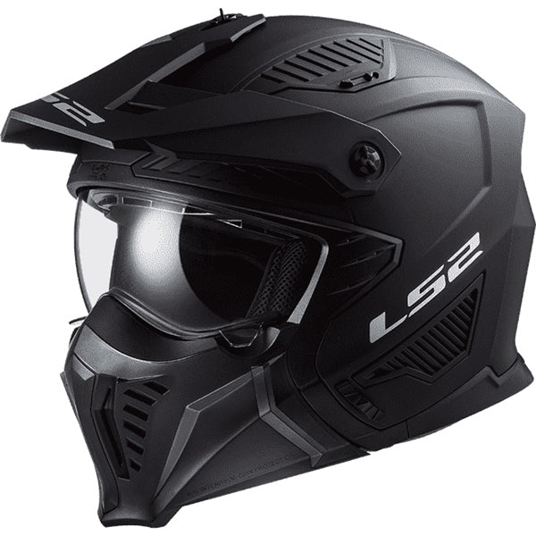 LS2 PEAK DRIFTER SOLID MAT BK LS2 04-418