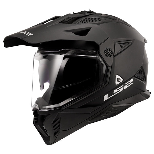 LS2 HELM BLAZE II SOLID W/SUNV MAT BK L 702-1014