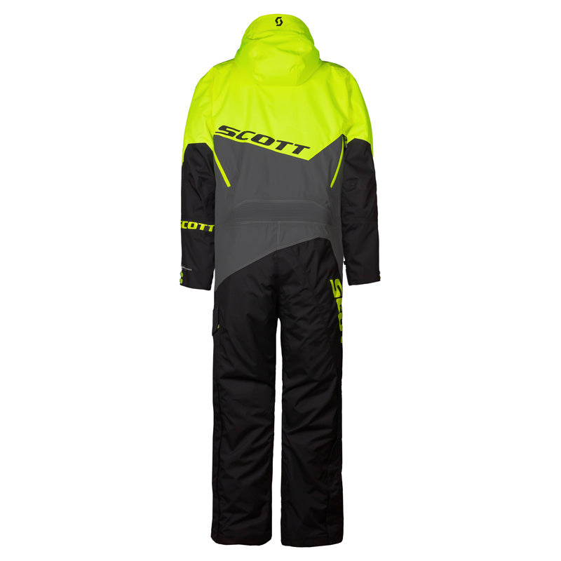 SCOTT BACK-X DRYO MONOSUIT - GREY/NEON YELLOW (M) 278411-7423007
