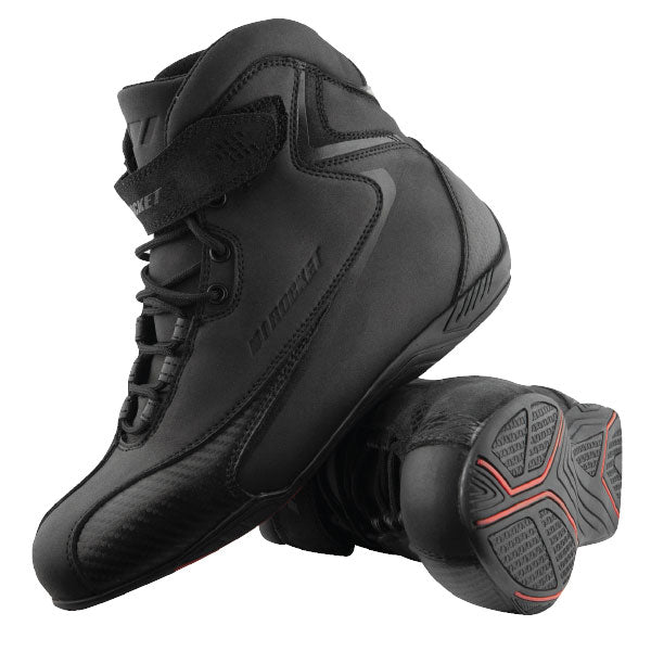 JOE ROCKET ATOMIC MOTO SHOE 13 BLACK 4-006513