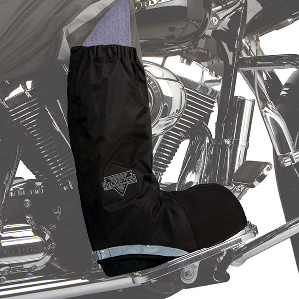 NELSON-RIGG WATERPROOF RAIN BOOT COVERS LARGE BLACK WPRB-100-03-LG