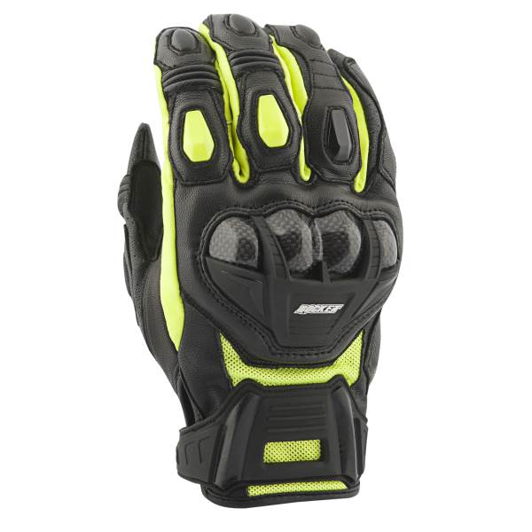 JRC BLASTER SR LEATHER GLOVES 2XL - HIGH-VISIBILITY 24-612435