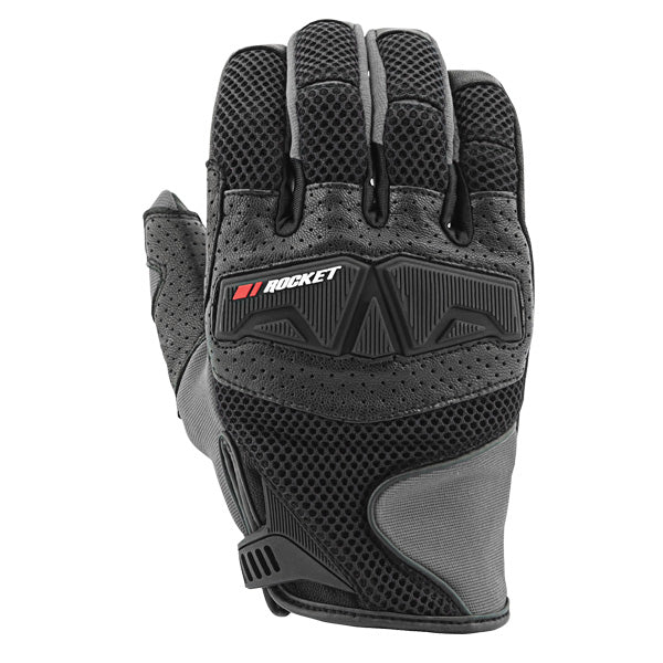 JOE ROCKET MEN'S TRANS CANADA MESH GLOVES 2XL - BLACK 4-340508