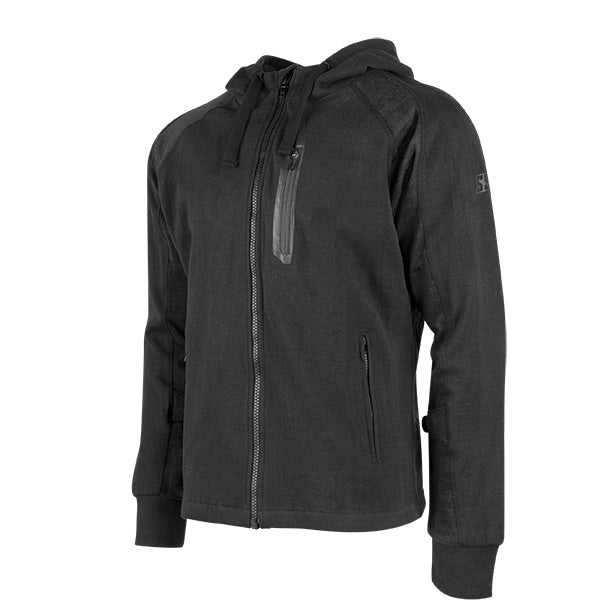 SPEED AND STRENGTH MEN'S RUN WITH THE BULLS ARMOURED MOTORCYCLE HOODY MEDIUM - BLACK 900084