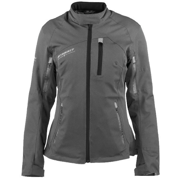 JOE ROCKET WOMEN'S PACIFICA TEXTILE JACKET XS GREY 4-643293