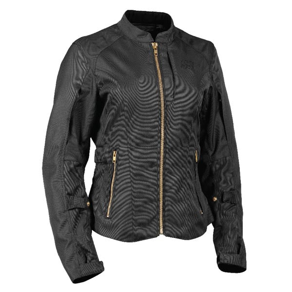 SPEED & STRENGTH TO THE NINES WOMENS TEXTILE JACKET BLACK +1 SSC27210-7