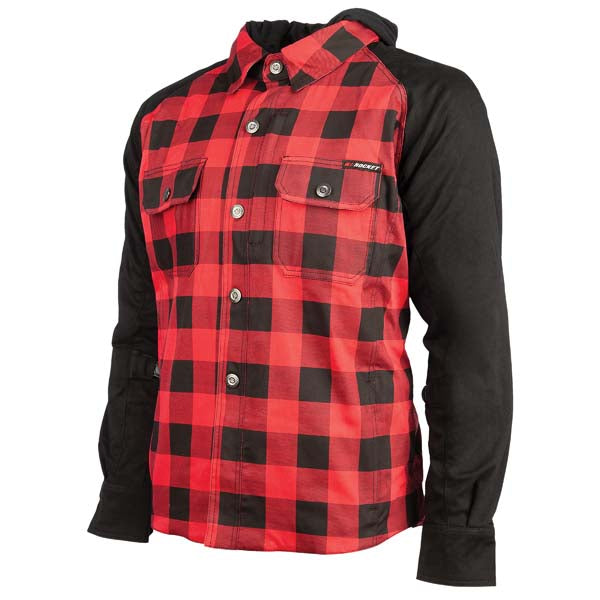 JOE ROCKET RICHMOND MEN'S PERFORMANCE CASUAL JACKET SMALL RED JRC25130-1